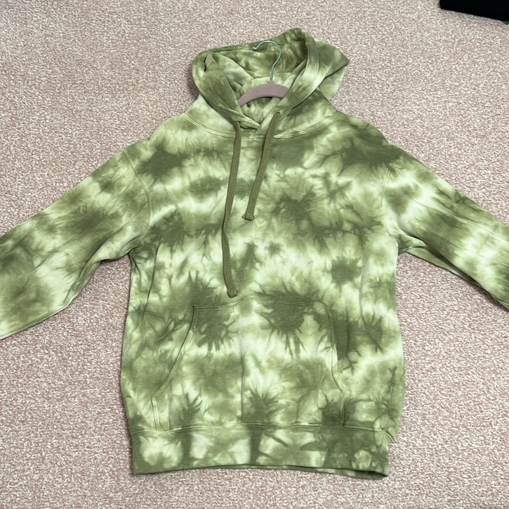Oversized tie dye hoodie